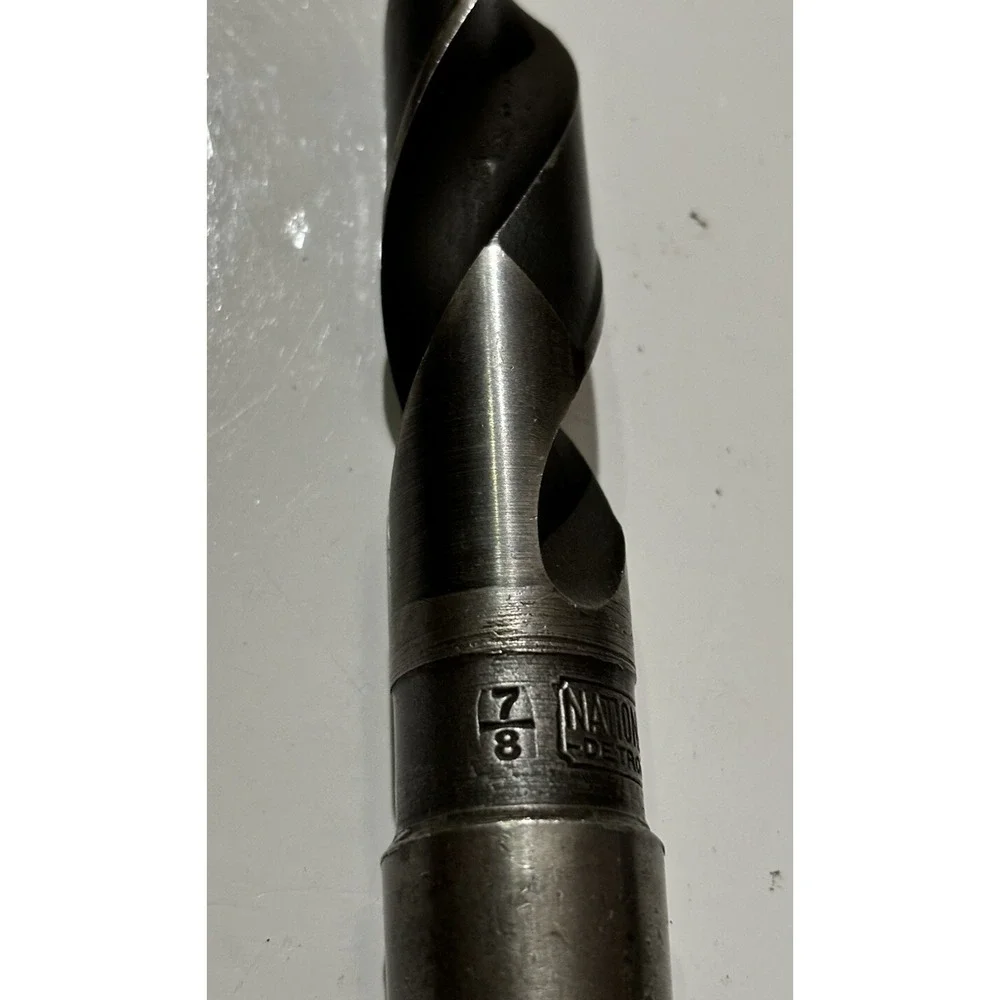 7/8 NATIONAL DETROIT DRILL BIT MORSE TAPER #2 High Speed‎
